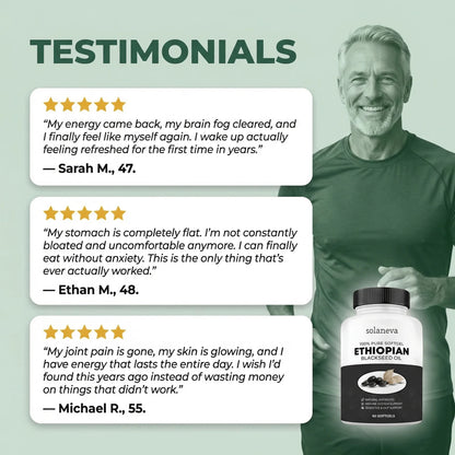 Ethiopian Black Seed Oil Softgels